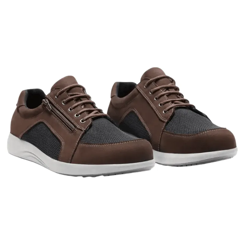 New Feet sporty herresko - Brun