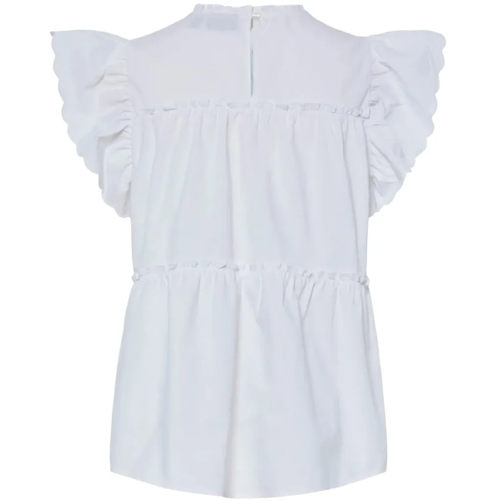 PIECES DAME TOP PCJILLA - Bright White