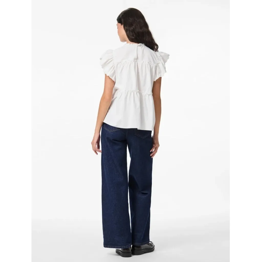 PIECES DAME TOP PCJILLA - Bright White